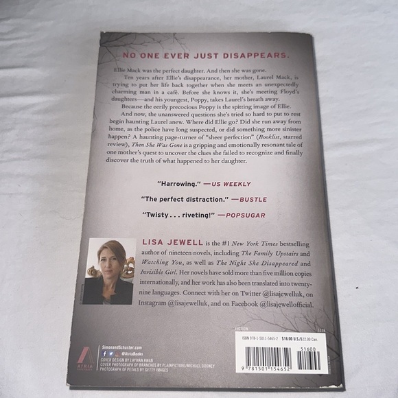 Then She Was Gone A Novel by Lisa Jewell - Picture 2 of 2